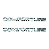 Par De Emblemas Comfortline