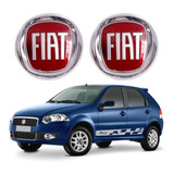 Par De Emblemas Fiat