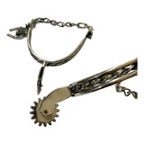 Par De Espora Torcida Inox
