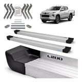 Par De Estribo Lateral L200 Triton Prime Natural 2019 2020