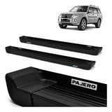 Par De Estribo Lateral Prime Preto Pisante Pajero Full 2020