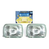 Par De Farol Dianteiro Adaptação Bugg Buggy Bugre Fyber