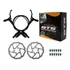 Par De Freio A Disco Gts Hidraulico 160mm Completo Bike Mtb