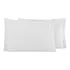 Par De Fronhas Charme Percal 300 Fios 50x70cm Aba Americana Cor Branco