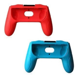 Par De Grip Joycon Controller Nintendo Switch Console Game Cor Vermelho