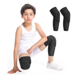 Par De Joelheiras De Basquete Infantil Acolchoadas Roupas