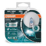 Par De Lâmpada Osram Cool Blue Intense H1 5000k 55w 12v