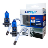 Par De Lampada Super Branca 8500k Altamente Resistente 12vts
