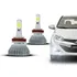 Par De Lampada Super Led H11 2d 6000k 8000k 30w 7600lm Xenon