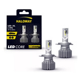 Par De Lâmpadas Led Automotivas Haloway H4 12v 6 500k Branca