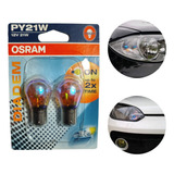 Par De Lâmpadas Para Pisca Seta Diadem Osram 12v 21w 7507lda