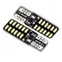 Par De Lâmpadas Pingo 24 Leds T10 Super Branca Efeito Xenon