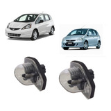 Par De Lanterna Luz De Placa Honda Fit 2007 2008 2009 2010