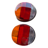 Par De Lanterna Traseira Tricolor Fusca Fafa 80 A 96 Hella