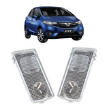 Par De Lentes Lanterna Teto Honda Fit 2004 Até 2008 Ld Le