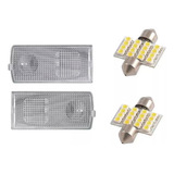 Par De Lentes Lanterna Teto Honda Fit 2004 Até 2008 Led