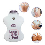 Par De Long Life Pads Eletrodos P Reposição Tens Cor Branco
