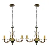 Par De Lustre Antigo