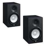 Par De Monitor Referência Para Estúdio 95w Rms Hs7 Yamaha Cor Preto Voltagem 127v