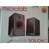 Par De Monitores Ativos Microlab Solo