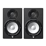 Par De Monitores De Referência Bi Amplificado 95W HS 7 Preto Yamaha