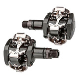 Par De Pedal Clip Shimano Pd m505 Pto Spd Com Tacos