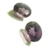 Par De Pedras Preciosas Ametista Oval Briolet Natural J11201