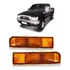 Par De Pisca Para-choque Dianteiro Hilux Srv 2002 A 2004