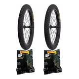 Par De Pneu Pirelli Scorpion Bmx Aro 20 X 2 125 Par Câmara Cor Preto