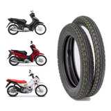 Par De Pneus Honda Biz Pop 100 110 125 80/100-14 + 60/100-17