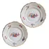 Par De Pratos Porcelana Polonesa Gueixas Antigos 17,5 Cm