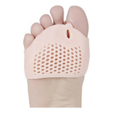Par De Protetores E Separador De Dedos Silicone Relaxante Cor Nude Tamanho Un