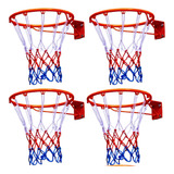 Par De Rede Para Cesta De Basquete Colorida Lindas