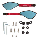 Par De Retrovisor Esportivo Tomok Cbx 250 Twister Alumínio