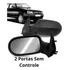 Par De Retrovisor Uno Fire flex 2001 Até 2013   2 Portas S c