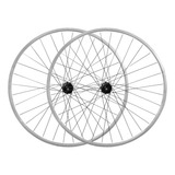 Par De Rodas Montadas Para Aro 26 Alumínio Freios V brake