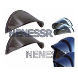Par De Sobrancelhas Inox Para Farol Fusca