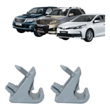 Par De Suportes Presilhas Do Parasol Hilux 2004 Até 2015