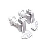 Par De Torneiras Brancas Para Purificadores Latina