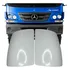 Par Defletor Coluna Lateral Compatível Mercedes benz Accelo