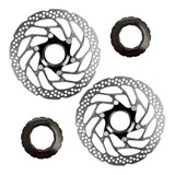 Par Disco De Freio Rotor Shimano Altus Rt30 160mm Center Loc