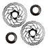 Par Disco De Freio Rotor Shimano Rt30 160mm Center Loc Cor Prata