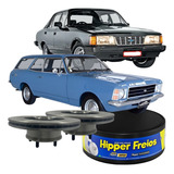 Par Disco Freio Dianteiro Gm Caravan Opala 1981 A 92 C cubo