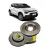 Par Disco Freio Dianteiro Ventilado Citroen C3 Live 1.0 2024