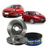 Par Disco Freio Dianteiro Ventilado New Fiesta New Ka