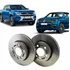 Par Disco Freio Dianteiro Ventilado Vw Amarok ( 5 Furos )