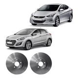 Par Disco Freio Hyundai Elantra 2012 2013 2014 2015