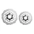 Par Disco Freio Rotor Shimano Rt54 160mm + 180mm Center Lock Cor Prateado