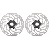 Par Disco Freio Rotor Shimano Sm Rt30 160mm Com Center Lock