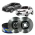 Par Disco Freio Traseiro Solido Clio Megane Coupe Grand Tour